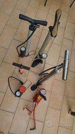 Pompe bicicletta varie tipologie