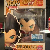 Funko pop super sayan 4 vegeta flocked