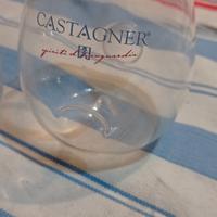Coppia di bicchieri da grappa Castagner