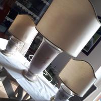 trittico lampade da camera
