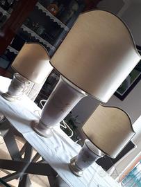 trittico lampade da camera