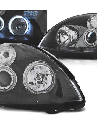 FARI PER RENAULT CLIO 01-05 ANGEL EYES CCFL FONDO 