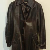 Cappotto Donna Pelle Vera Vintage