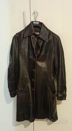 Cappotto Donna Pelle Vera Vintage