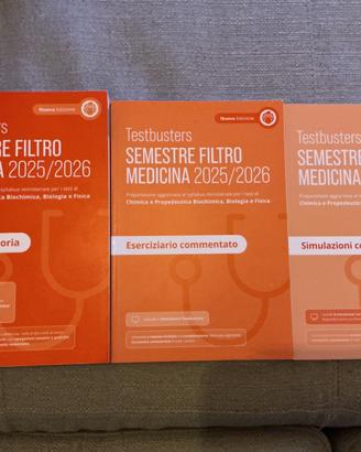 Kit Medicina Semestre Filtro + integrazioni 2026