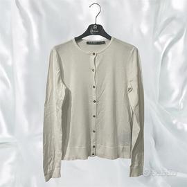 Cardigan Donna Polo Ralph Lauren bianco,Taglia M
