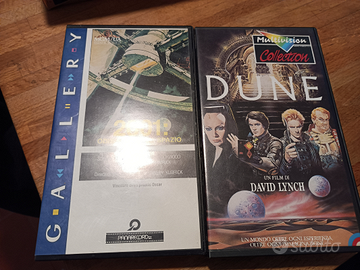 VHS dune e 2001 odissea nello spazio