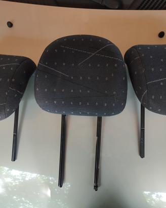 3 poggiatesta originali Renault Clio II