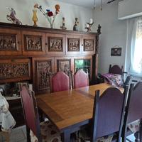 mobili sala arte povera anni 70 