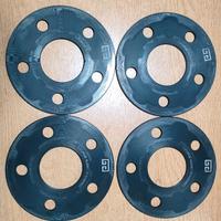 Distanziali cerchi auto 5mm alluminio anodizzato