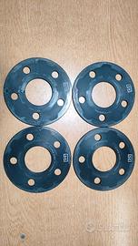 Distanziali cerchi auto 5mm alluminio anodizzato