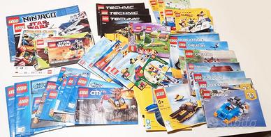 Lotto libretti di istruzioni LEGO