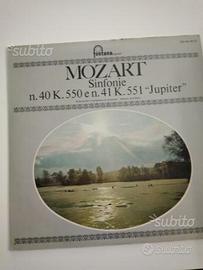 Vinile Mozart Sinfonie 40 k550 e 41 k551 "jupiter"