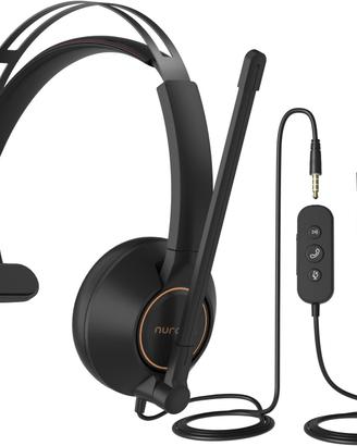 monoauricolare con microfono USB/tipo-C a PC/Mac/t