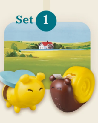 Mulino Bianco Animabili 2024 – Set 1 completo