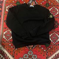 Felpa stone island nera taglia m
