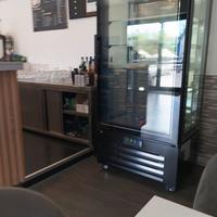 Vetrina congelatore per pasticceria
