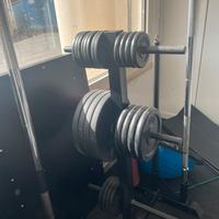 Set bilancieri|dischi|manubri