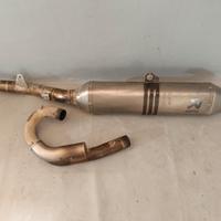 Scarico Akrapovich Husqvarna 10/13 completo 