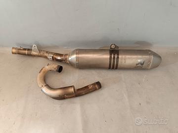 Scarico Akrapovich Husqvarna 10/13 completo 