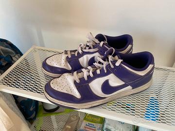 Nike dunk low viola n. 47
