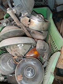 faro auto epoca alfa romeo fiat mercedes maggiolin