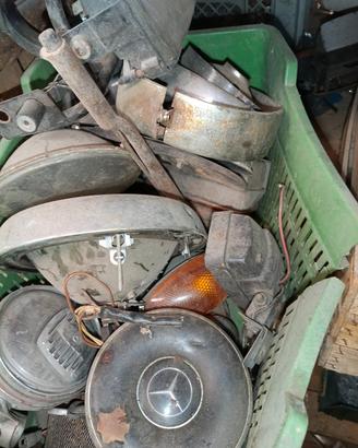 faro auto epoca alfa romeo fiat mercedes maggiolin