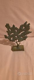 Scultura bronzo Mario Rossello Albero