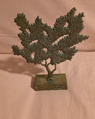 Scultura bronzo Mario Rossello Albero