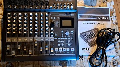 MIXER KORG D888 Digital Recording Studio