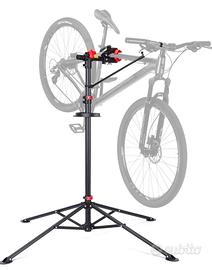 Cavalletto Manutenzione Bici 360° Pieghevole 