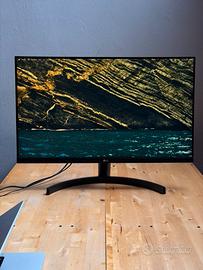 Monitor LG 27” Full HD ckn supporto VESA incluso