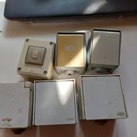 lotto prese esterne marca SAREL + campanello