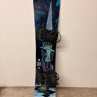 Snowboard Travis Tech Rice Pro 155 cm + attachi