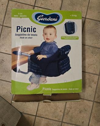 seggiolino da tavolo