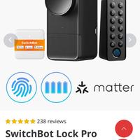 Serratura smart”SwitchBot Lock Pro”