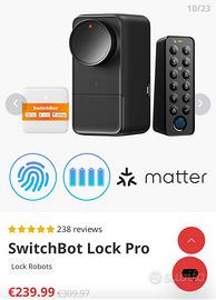 Serratura smart”SwitchBot Lock Pro”