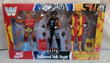 WWE Hulk Hogan Elite 40th Anniversary 3Pack Mattel