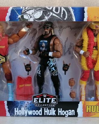 WWE Hulk Hogan Elite 40th Anniversary 3Pack Mattel