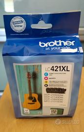 Cartucce originali Brother LC421XL