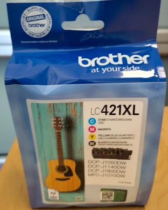 Cartucce originali Brother LC421XL