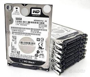 HDD 2,5" 500 GB NOTEBOOK O  XBOX 360 WD BLACK