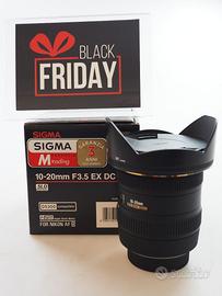 SIGMA 10-20 F 3,5 EX DC X NIKON IN BLACK FRIDAY