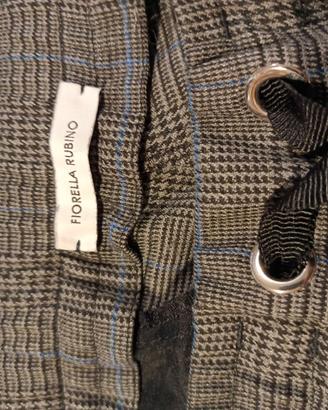 Pantalone donna Principe di Galles Fiorella Rubino