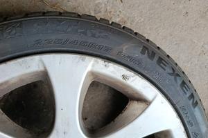 Gomme invernali + cerchi in lega per BMW E91 320XD