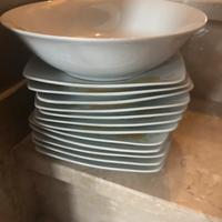 Set 12 piatti da frutta+ ciotola