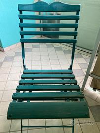 Sedie pieghevoli da esterno