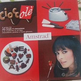set per realizzare cioccolatini e fondue con frutt