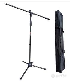 Asta per microfono con astuccio