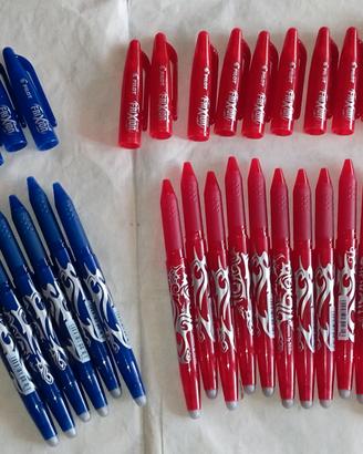 Penne Frixion 6 blu 13 rosse no refil